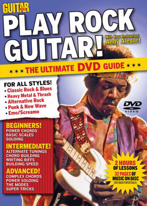 Book cover for Guitar World -- Play Rock Guitar!