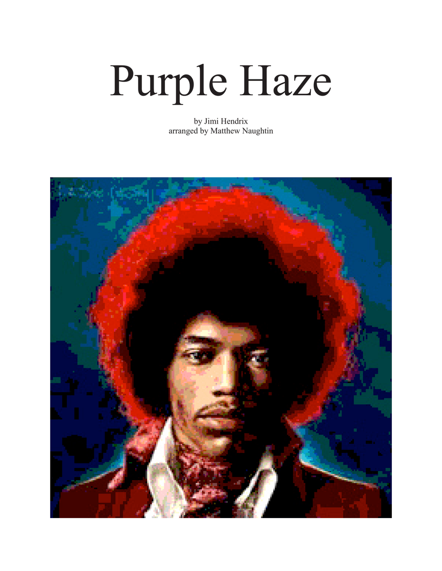 Purple Haze String Quartet scores gallery preview page 1