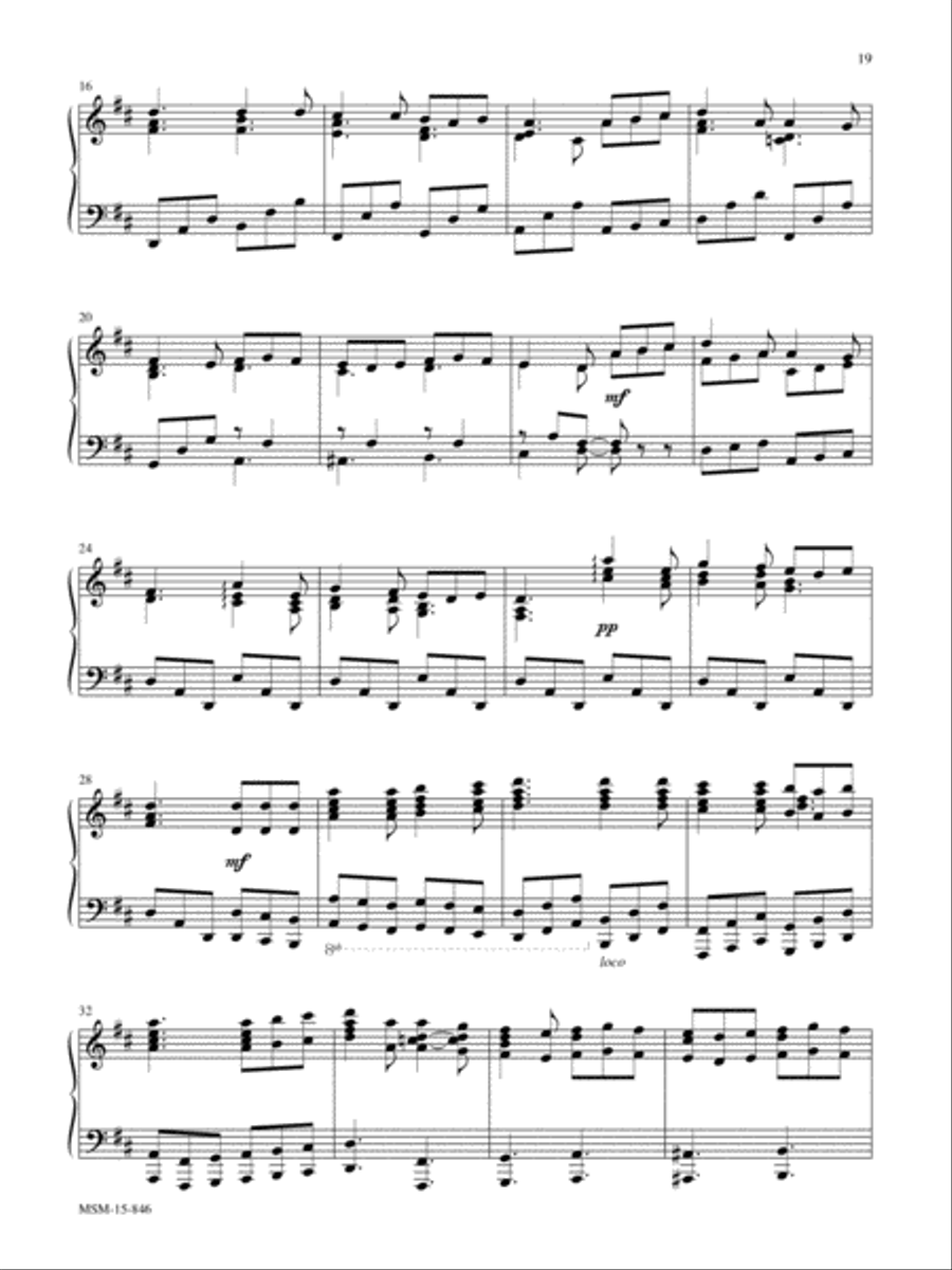 Advent and Christmas Wonder, Set 3 Easy Piano scores gallery preview page 9