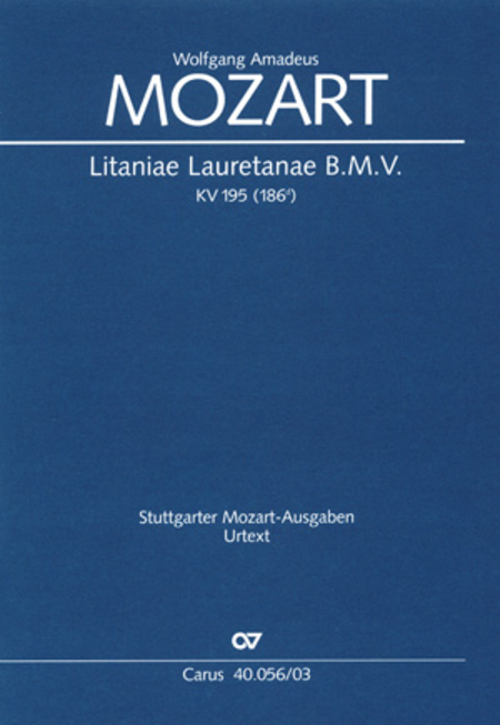 Litaniae Lauretanae B.M.V. in D (Litaniae Lauretanae B.M.V. en re majeur)