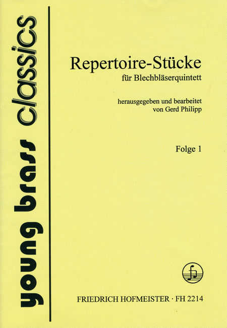 Repertoire-Stucke, Bd. 1