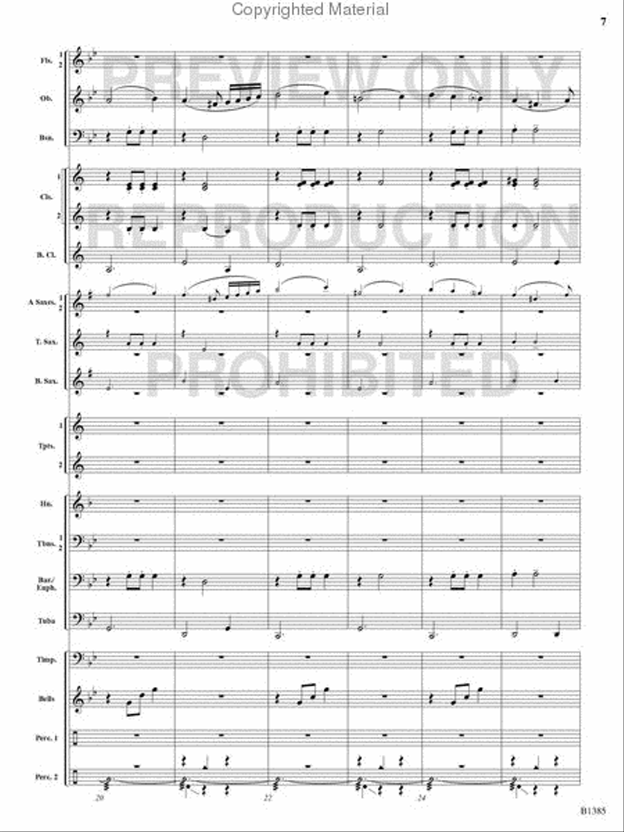 Krakatoa Concert Band scores gallery preview page 6