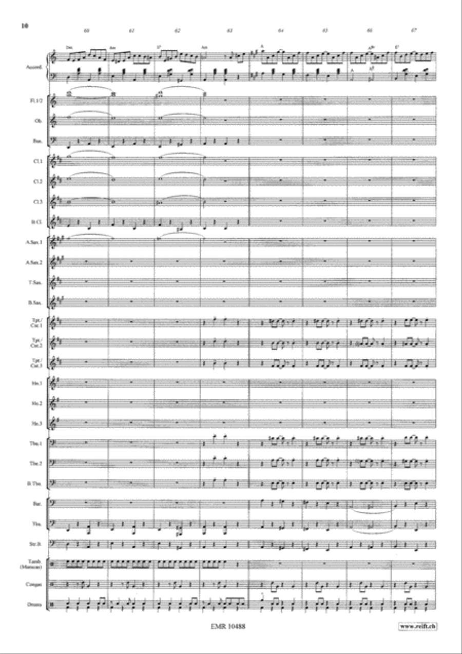 Tico Tico Tico Tico Concert Band scores gallery preview page 11