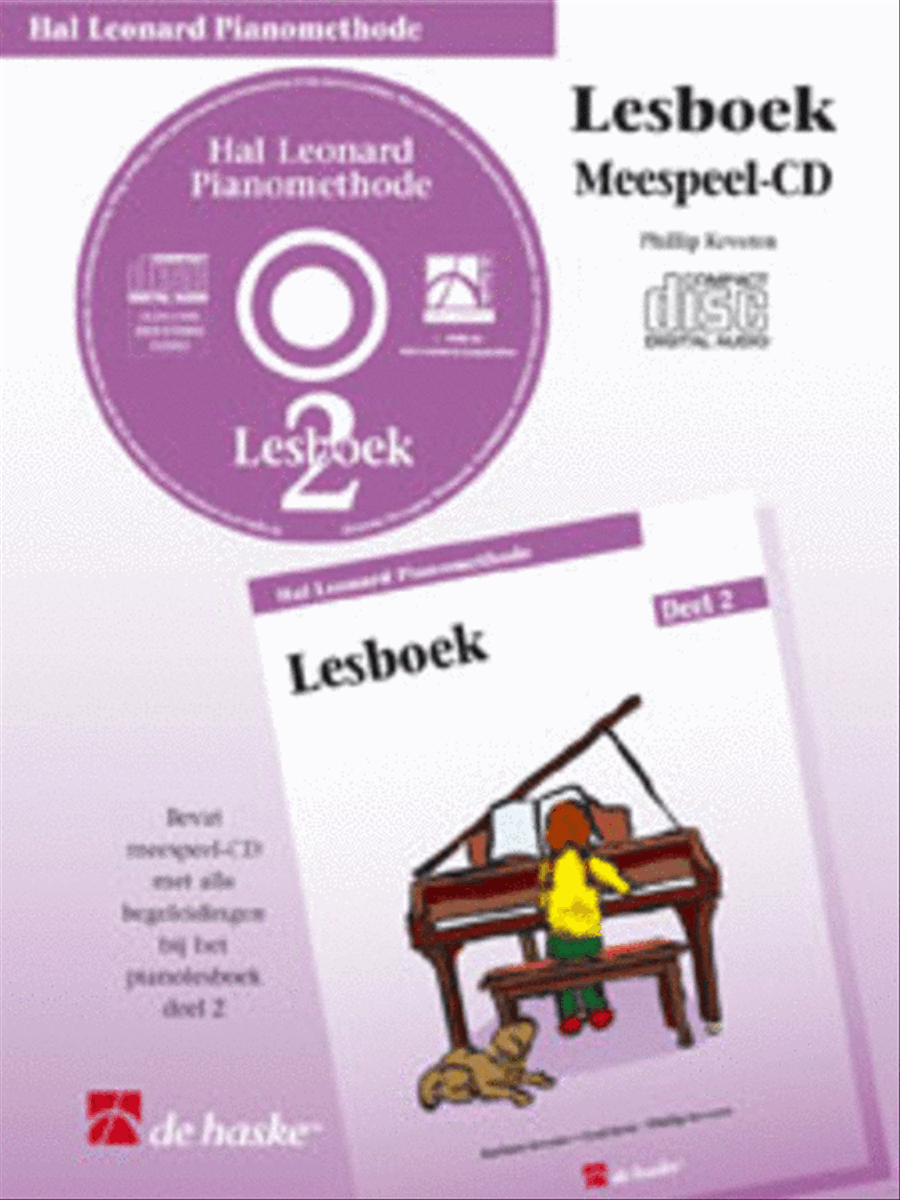 Hal Leonard Pianomethode Lesboek 2 (CD) Piano Method scores gallery preview page 1
