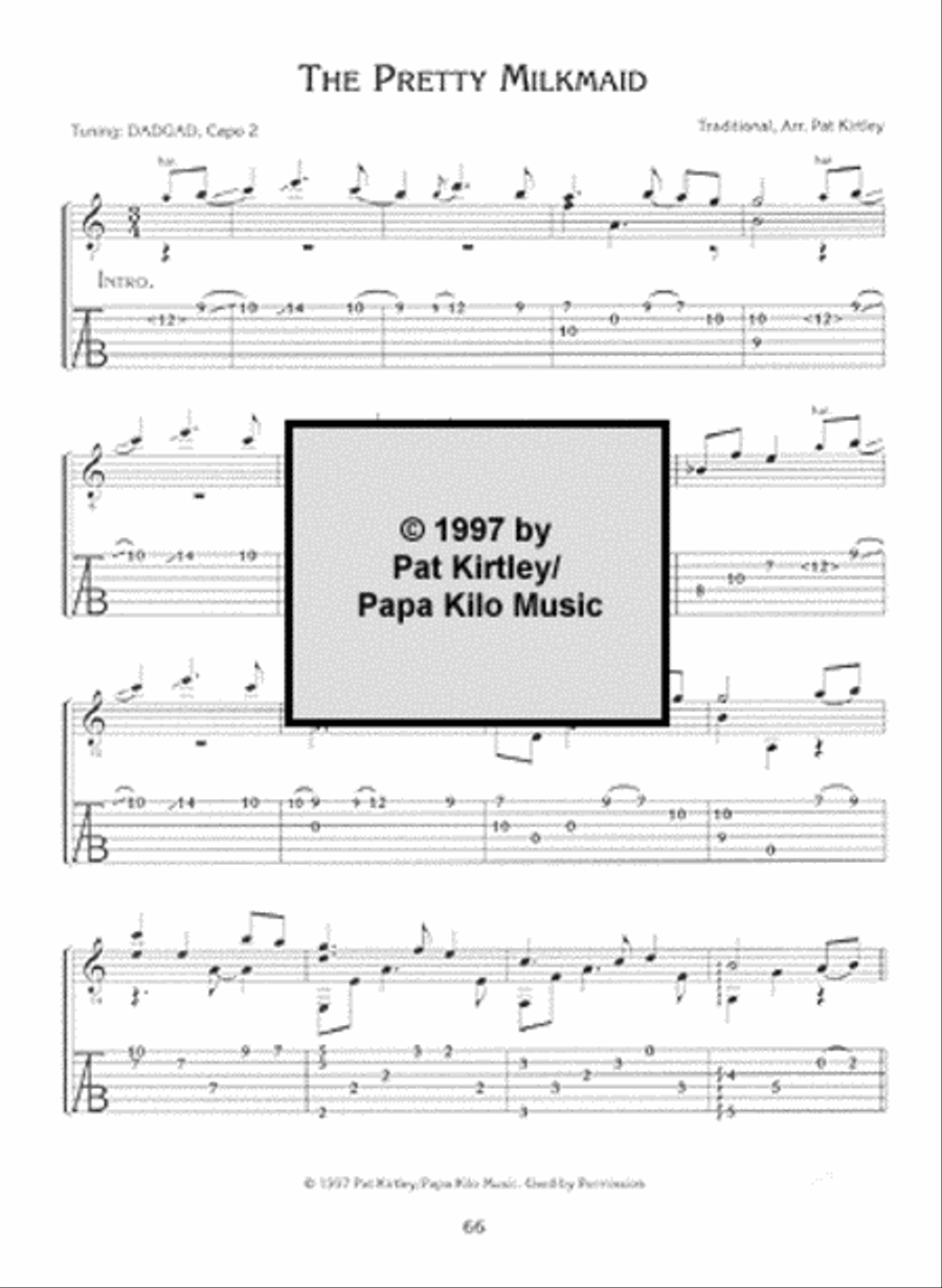 Pat Kirtley Irish Guitar Pat Kirtley Irish Guitar Fingerpicking Guitar scores gallery preview page 5