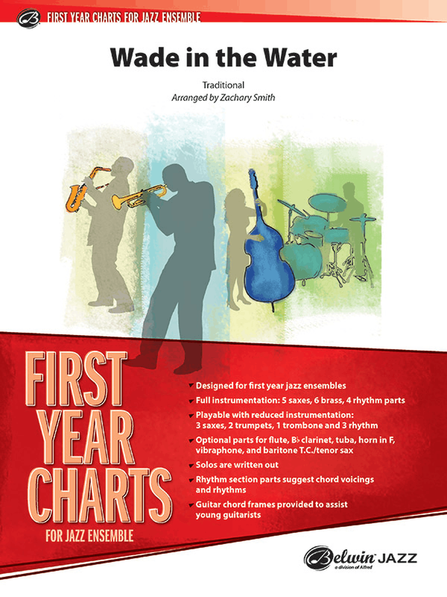 Wade in the Water Jazz Ensemble scores gallery preview page 1