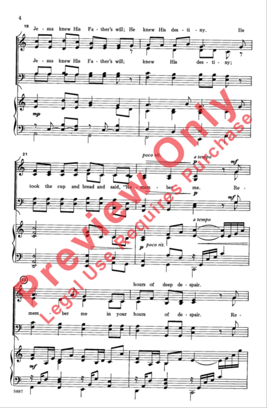 The Upper Room The Upper Room 4-Part scores gallery preview page 4