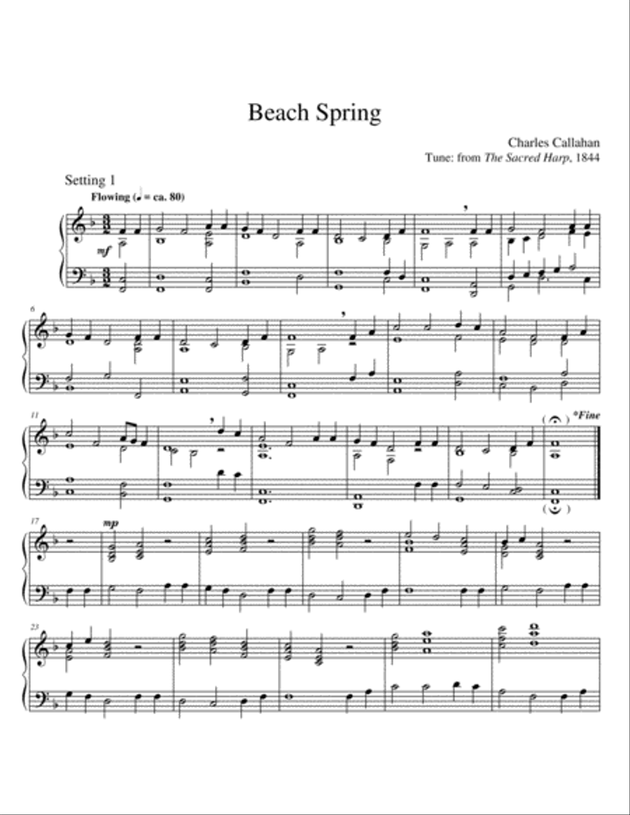 The Art of Hymn Playing, Volume I (2nd Edition) Organ scores gallery preview page 6