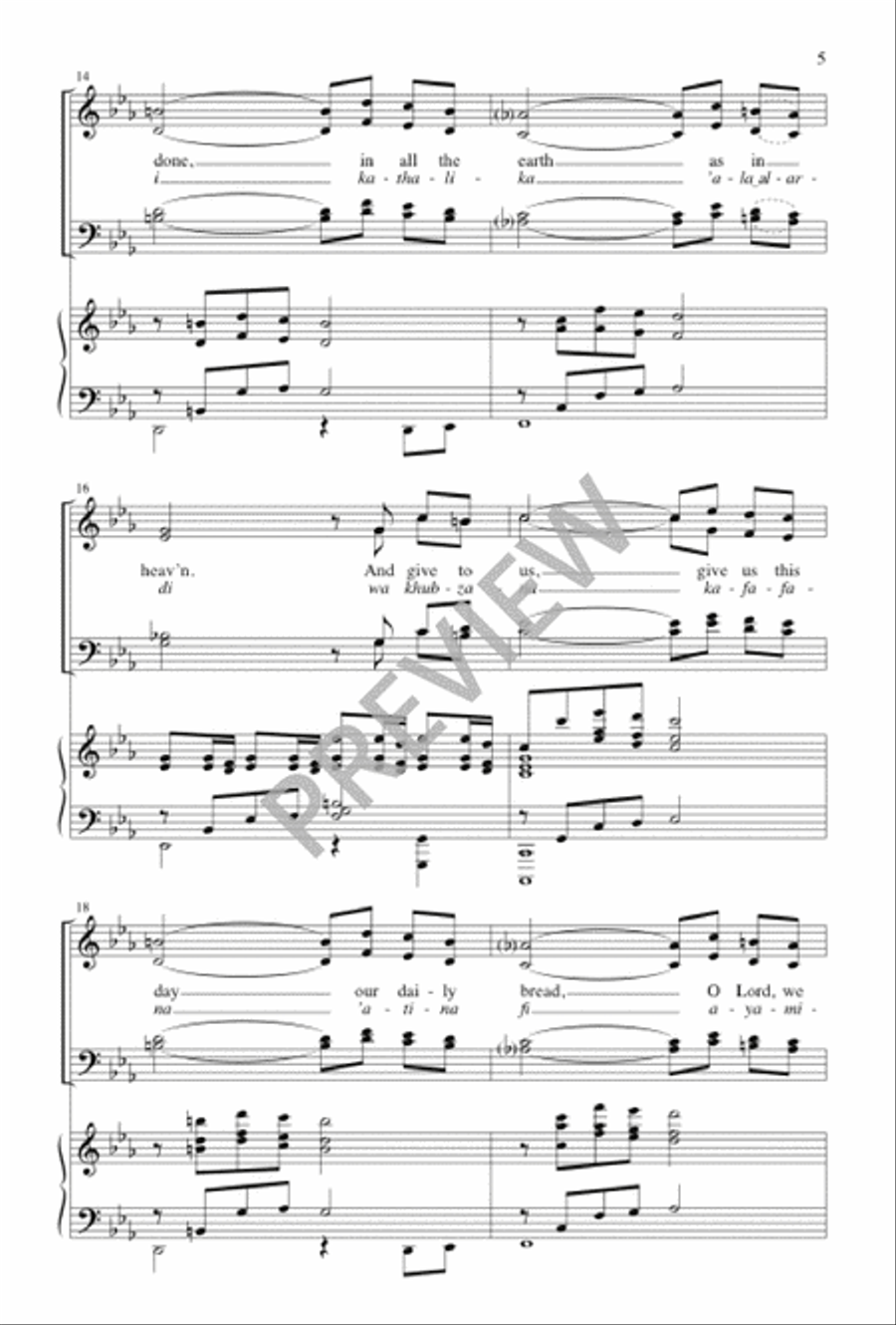 Abana 4-Part scores gallery preview page 5
