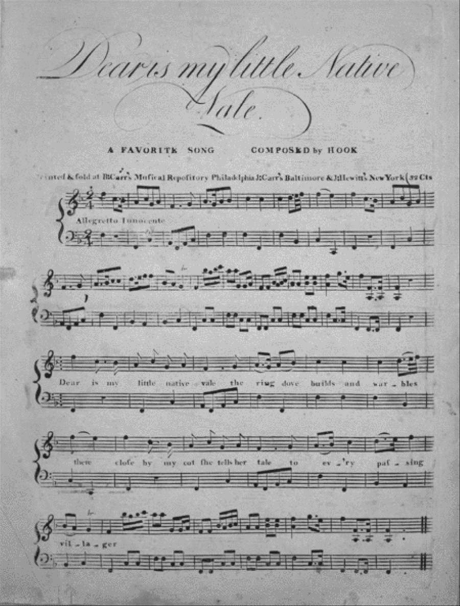 Dear is my Little Native Vale Voice scores gallery preview page 1