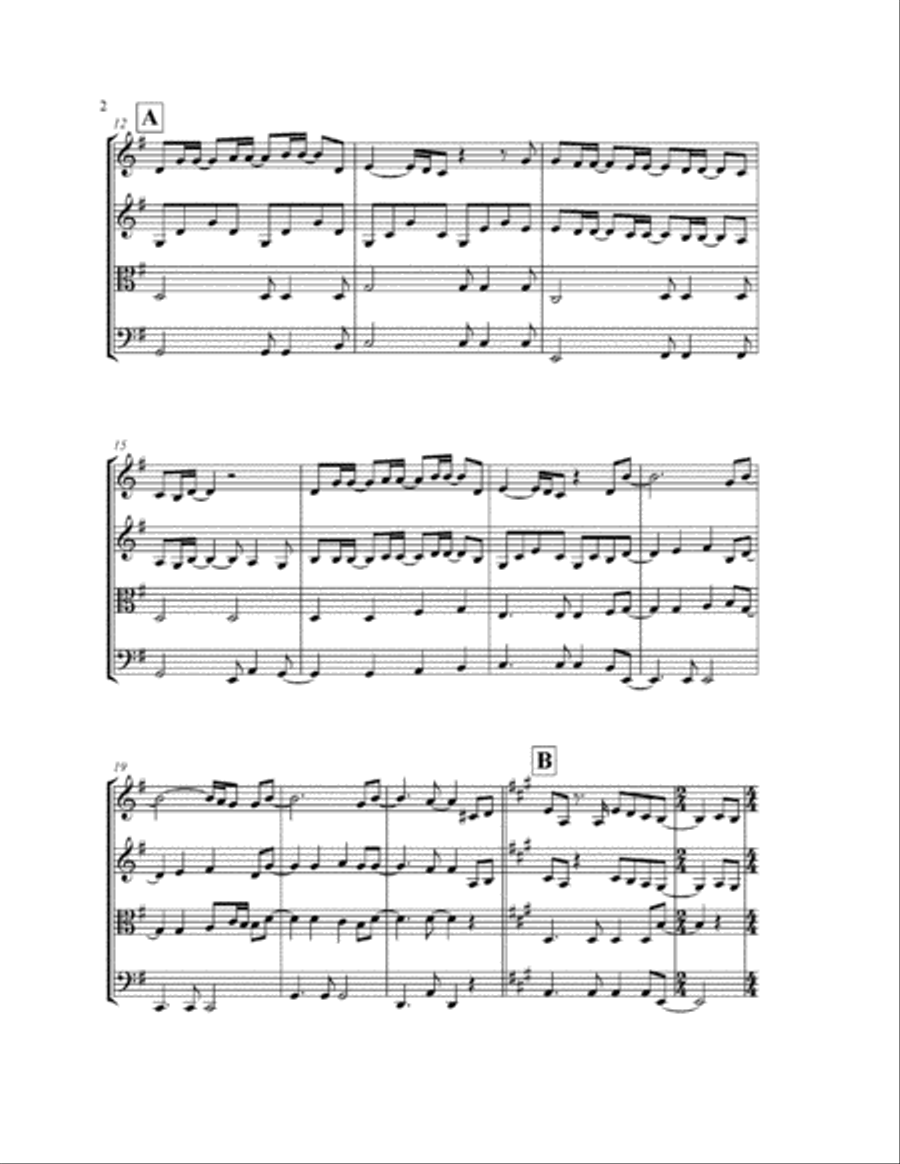 From This Moment On String Quartet scores gallery preview page 2