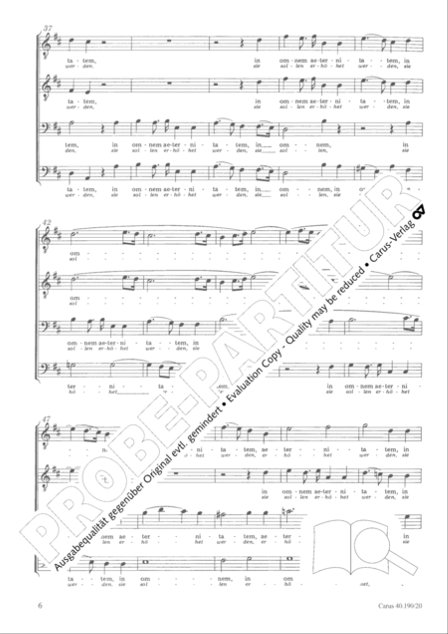 Zwei geistliche Mannerchore Score scores gallery preview page 7