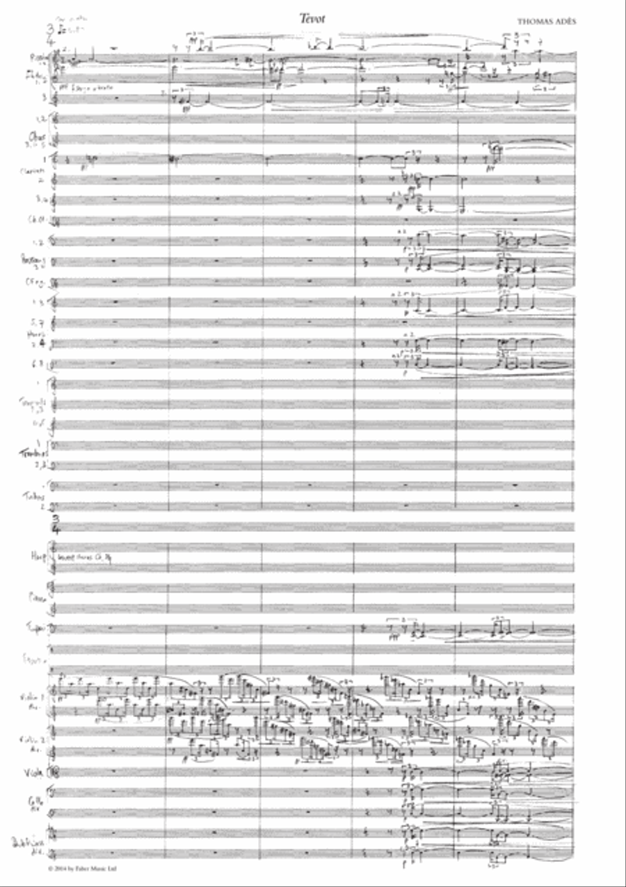 Tevot Full Orchestra scores gallery preview page 2