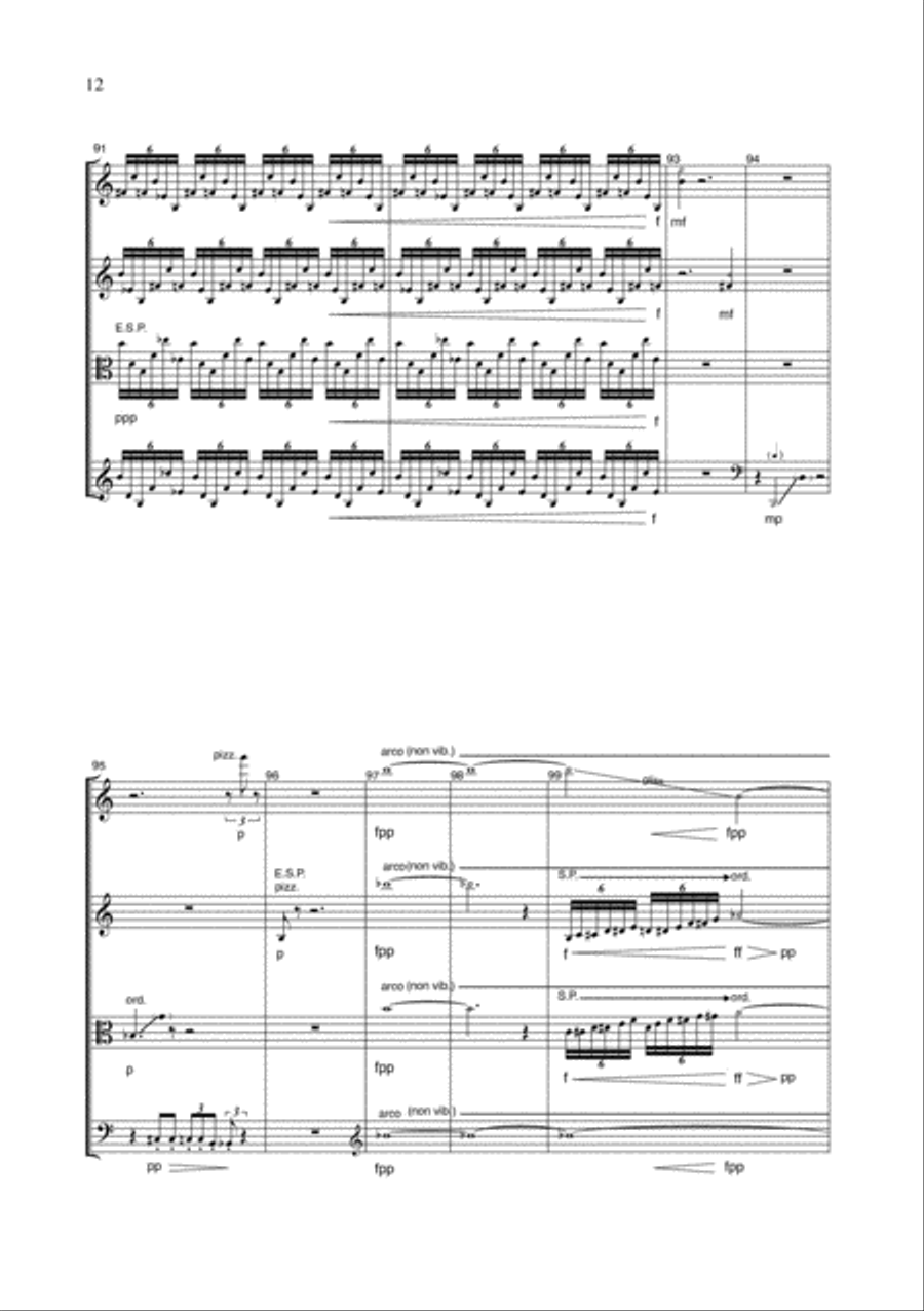 Fiddle for String Quartet String Quartet scores gallery preview page 4
