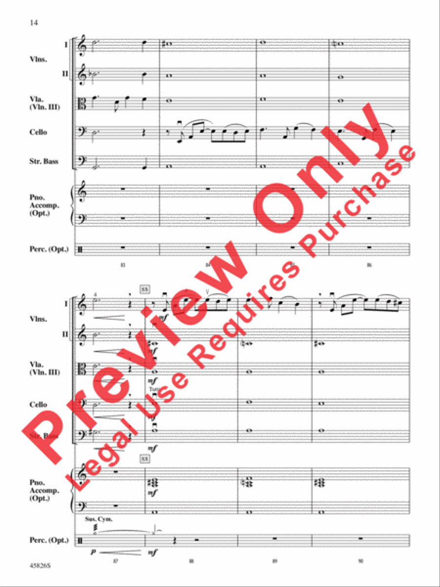 StarCraft II: Legacy of the Void, Selections from String Orchestra scores gallery preview page 14