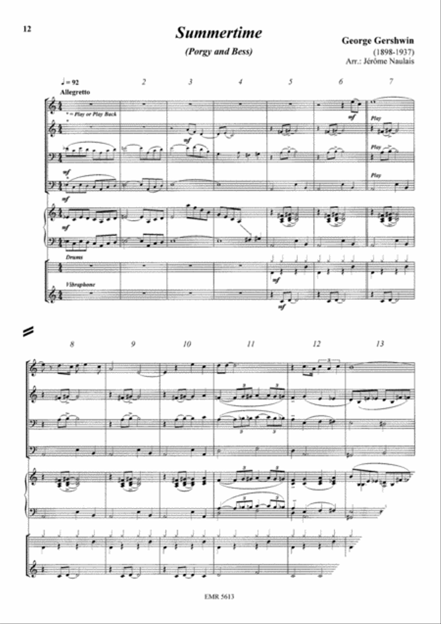 Album Volume 10 Brass Ensemble scores gallery preview page 5