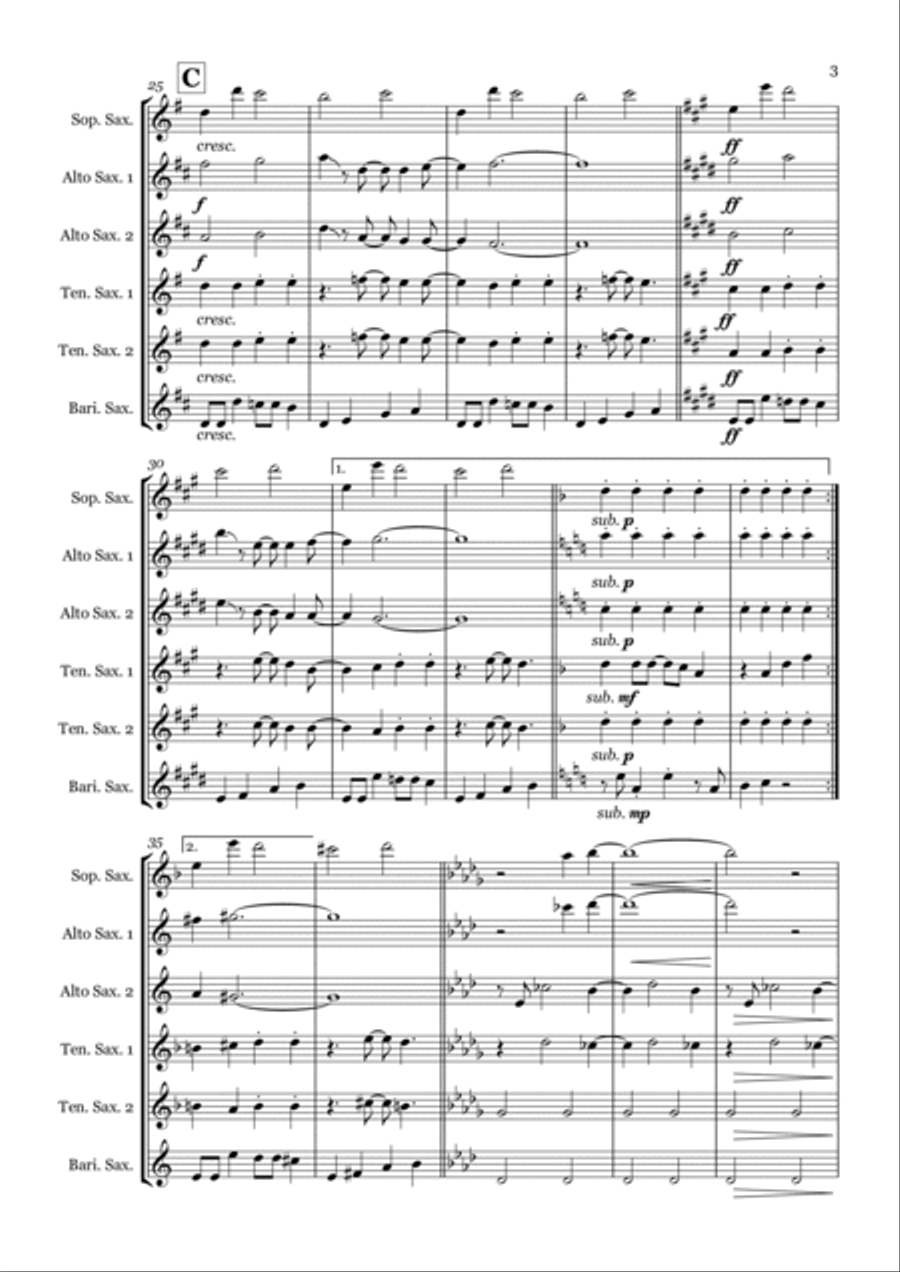 Good Vibrations Woodwind Ensemble scores gallery preview page 3