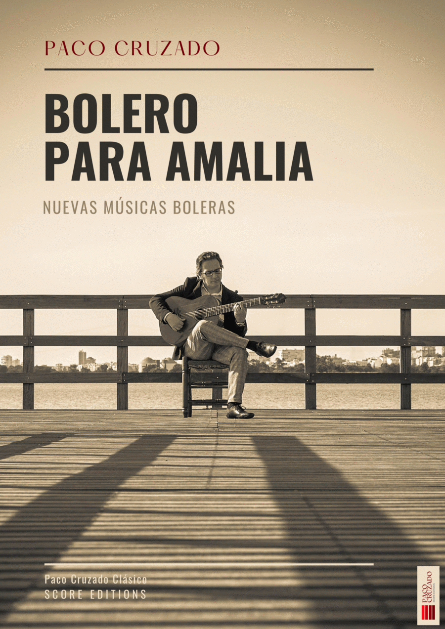 Bolero para Amalia Classical Guitar scores gallery preview page 1