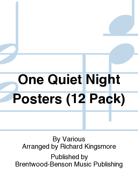 One Quiet Night Posters (12 Pack)