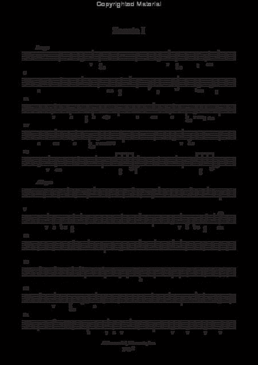 12 Sonate (Ms, F-Psg) 12 Sonate (Ms, F-Psg) Cello Solo scores gallery preview page 4