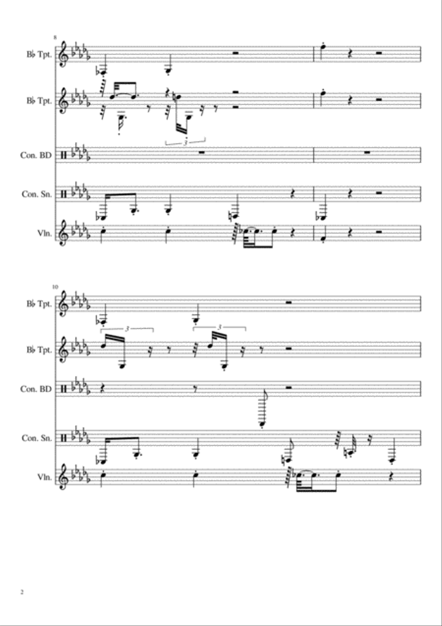 Beet Small Ensemble scores gallery preview page 2