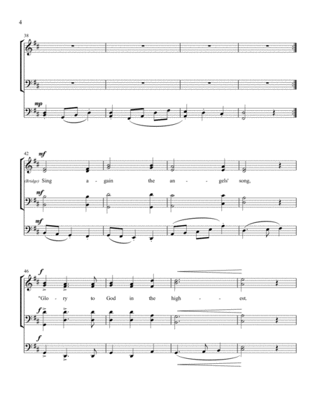 Tell of Joy - SATB choral anthem with cello image number null