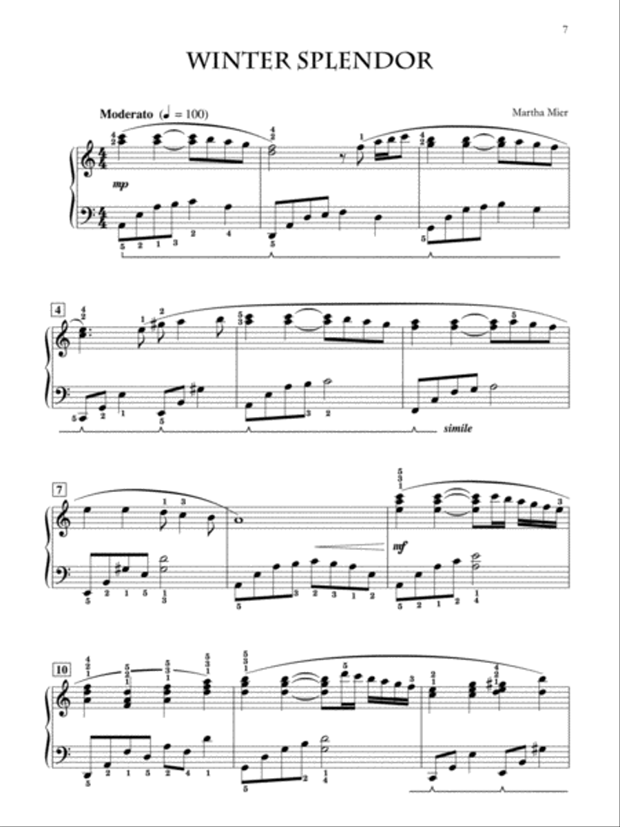 Romantic Impressions, Book 3 Piano Solo scores gallery preview page 8