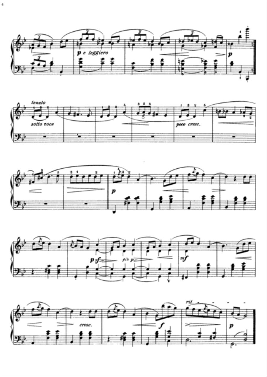 Chopin: Mazurka Op. 67 ( Complete) Piano Solo scores gallery preview page 4