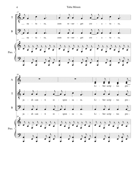 Tuba Mirum (from "Missa De Profunctis") image number null