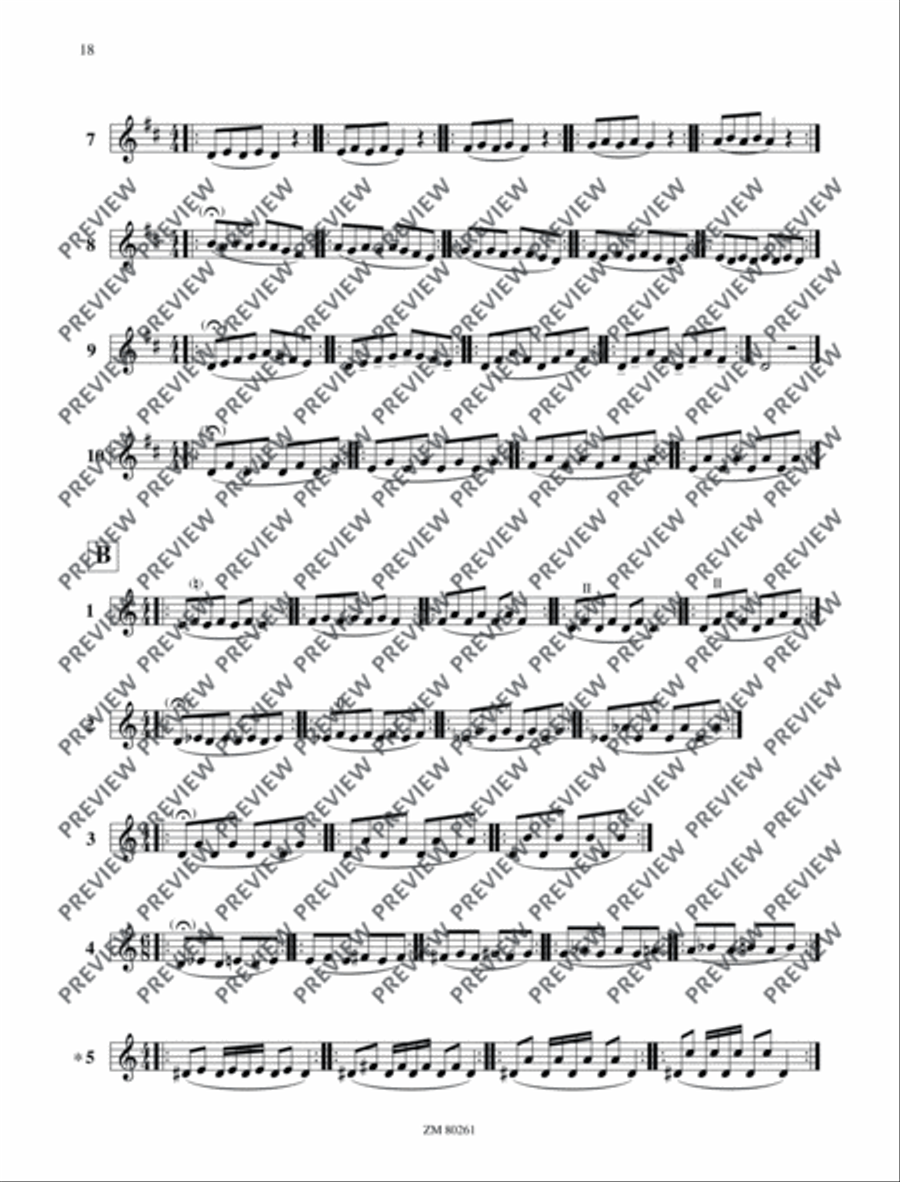 Oboe lernen Oboe scores gallery preview page 19