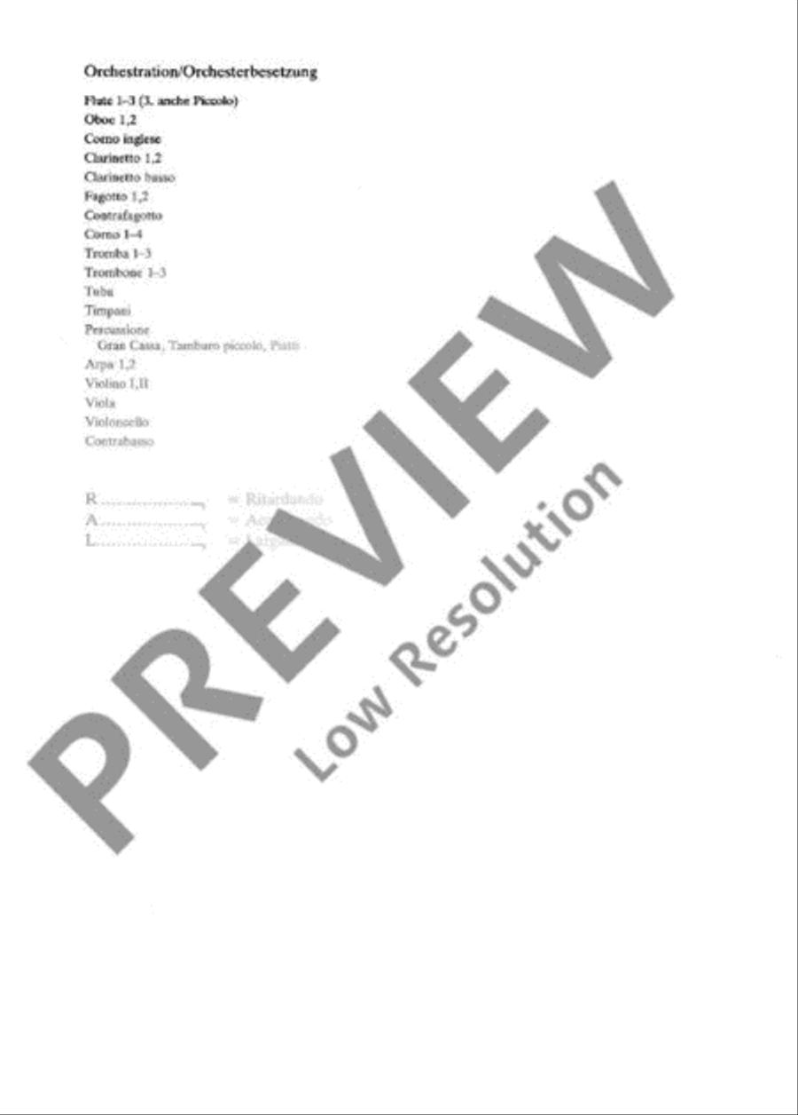 Symphony No. 1 Ab major Orchestra scores gallery preview page 9