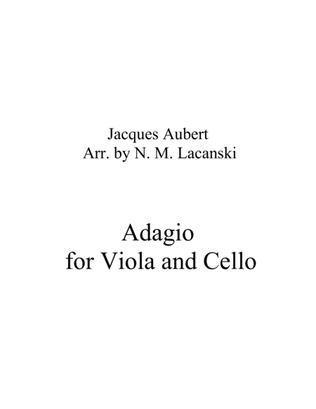 Book cover for Adagio for Viola and Cello