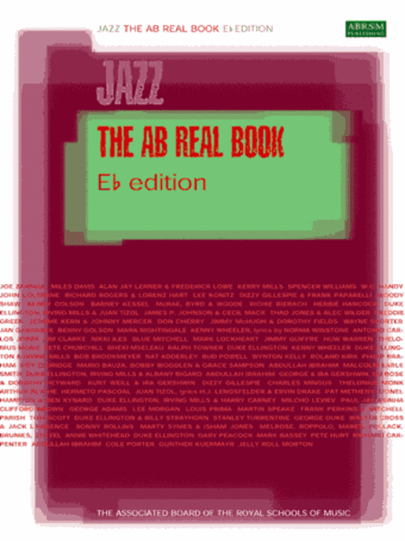 AB Real Book E flat edition - North American version