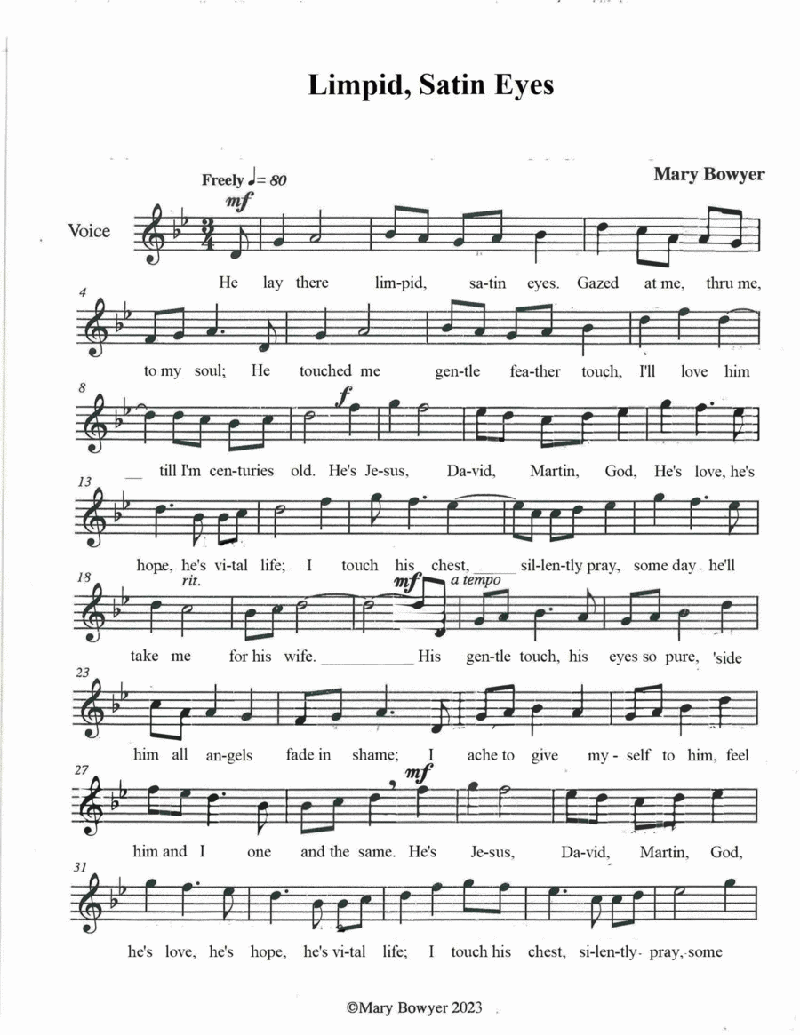 Limpid Satin Eyes Piano Method scores gallery preview page 1