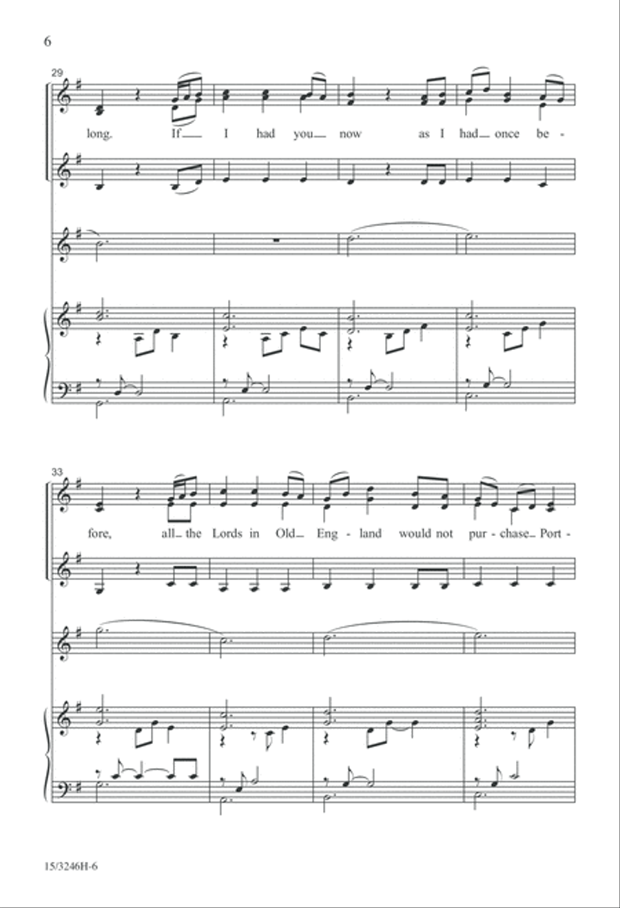 Bonny Portmore Bonny Portmore SSA scores gallery preview page 6