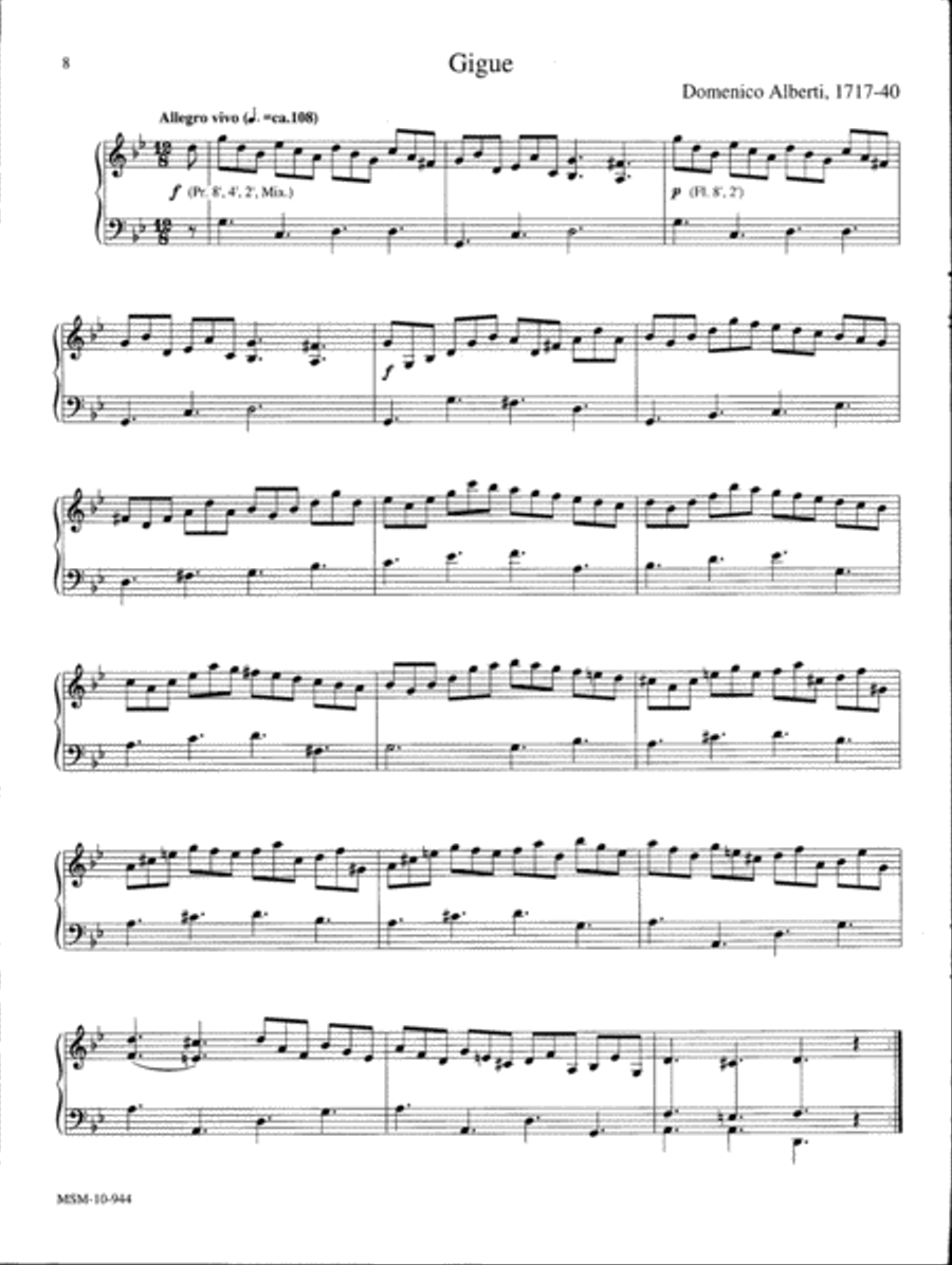 Keyboard Classics, Set 2 Keyboard Classics, Set 2 Harpsichord scores gallery preview page 3