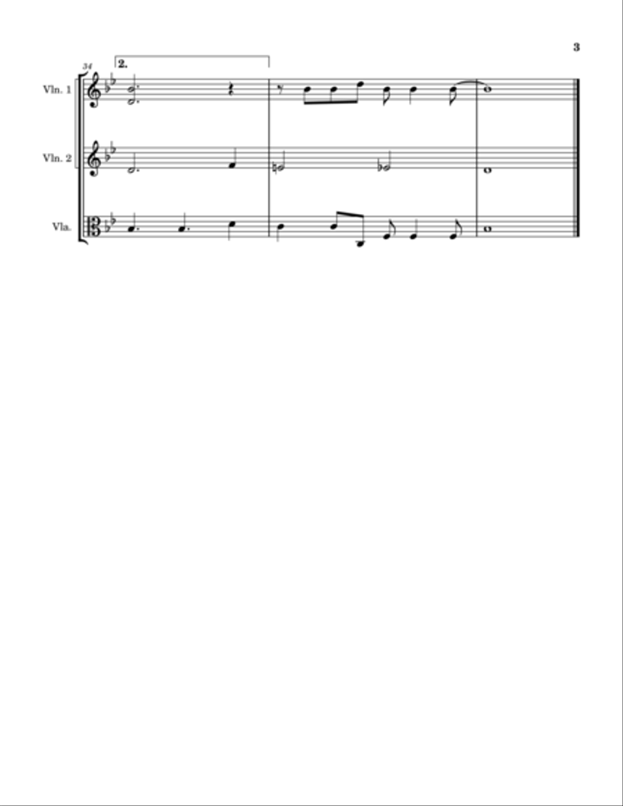 Make You Feel My Love Make You Feel My Love String Trio scores gallery preview page 3
