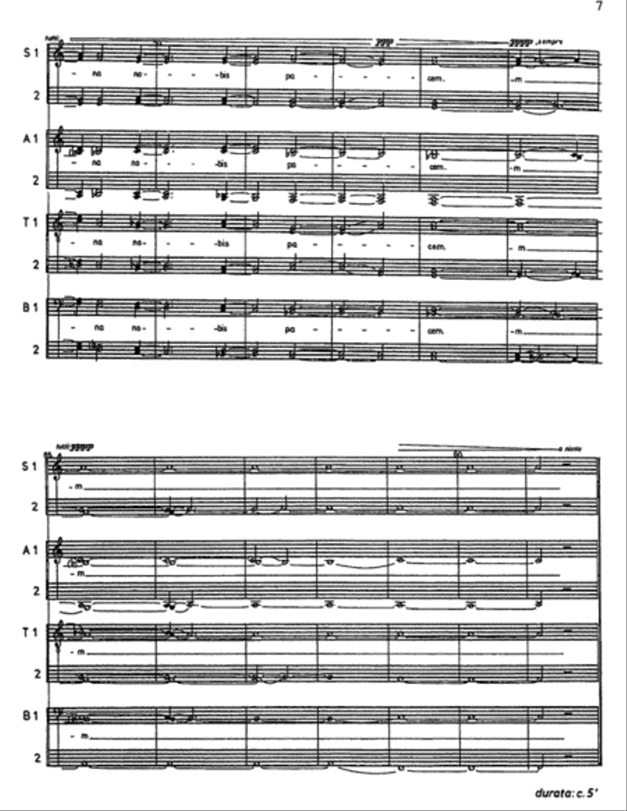Agnus Dei - SSAATTBB SSAATTBB scores gallery preview page 6