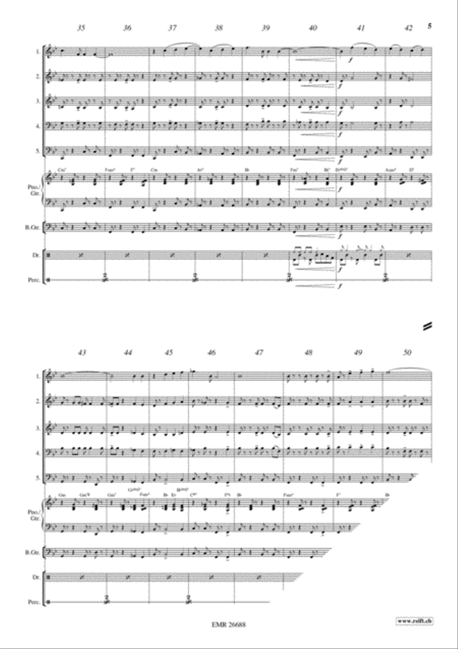 Embraceable You Embraceable You Brass Ensemble scores gallery preview page 5