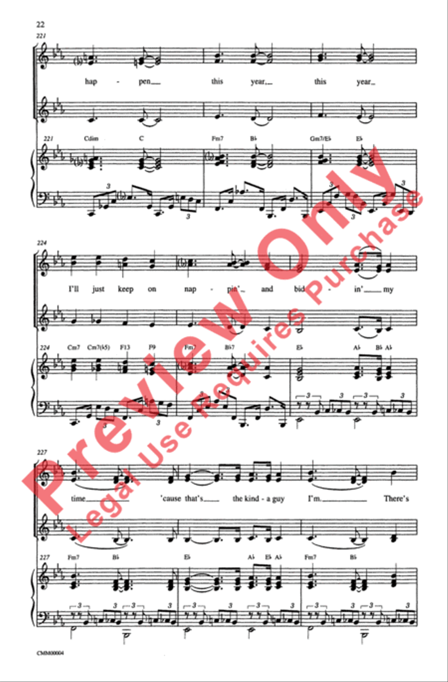 George Gershwin Medley George Gershwin Medley SSA scores gallery preview page 22