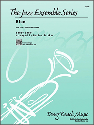 Book cover for Blue (Full Score)