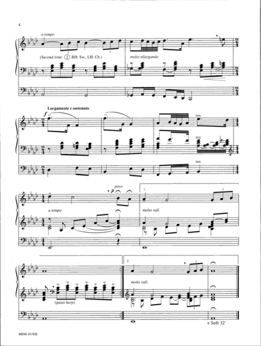 Aria Organ scores gallery preview page 3