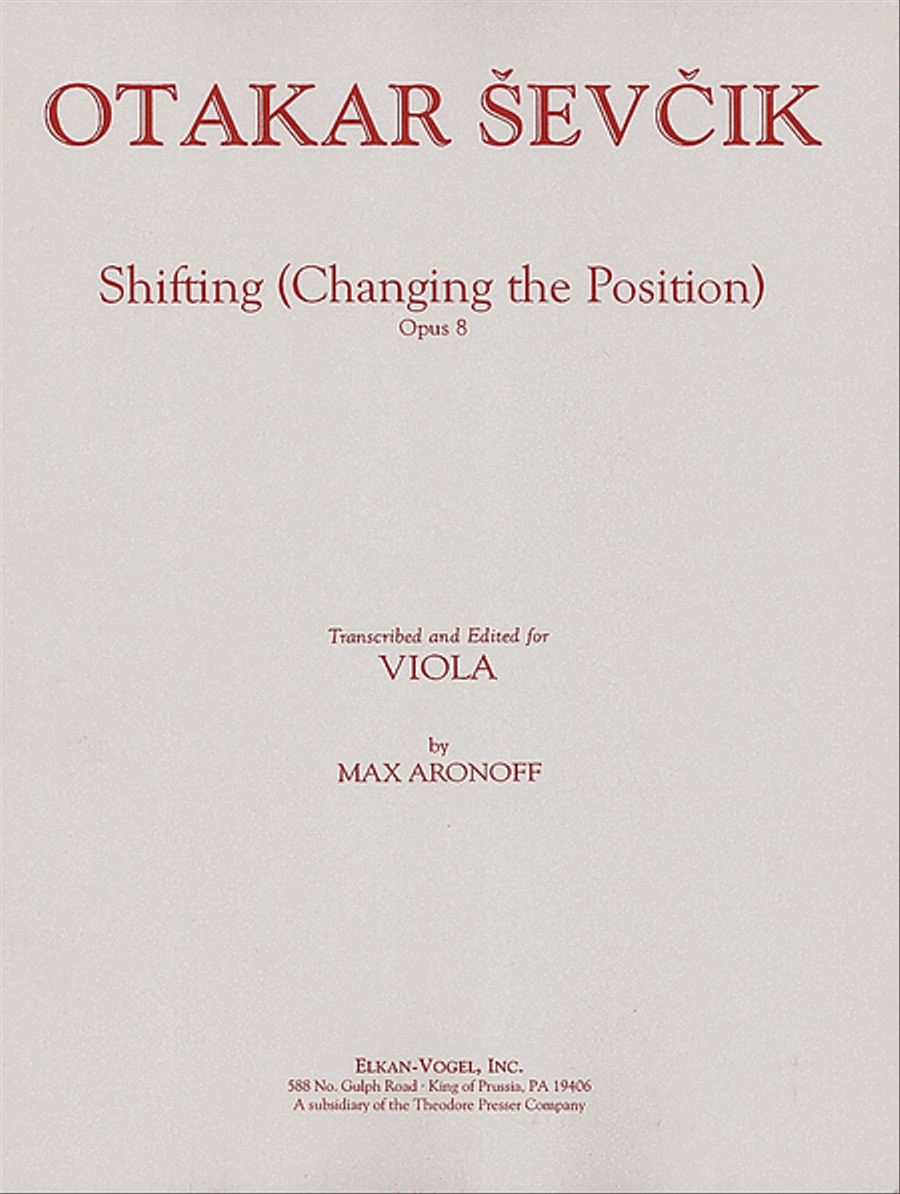 Shifting (Changing the Position), Opus 8 Chamber Music scores gallery preview page 1