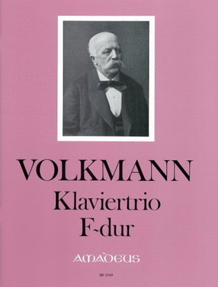 Book cover for Trio F major op. 3