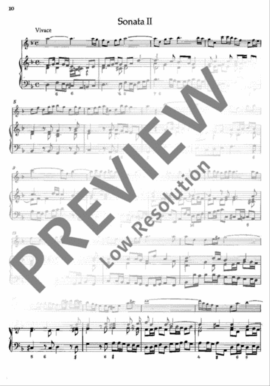3 Sonatas 3 Sonatas Flute scores gallery preview page 11