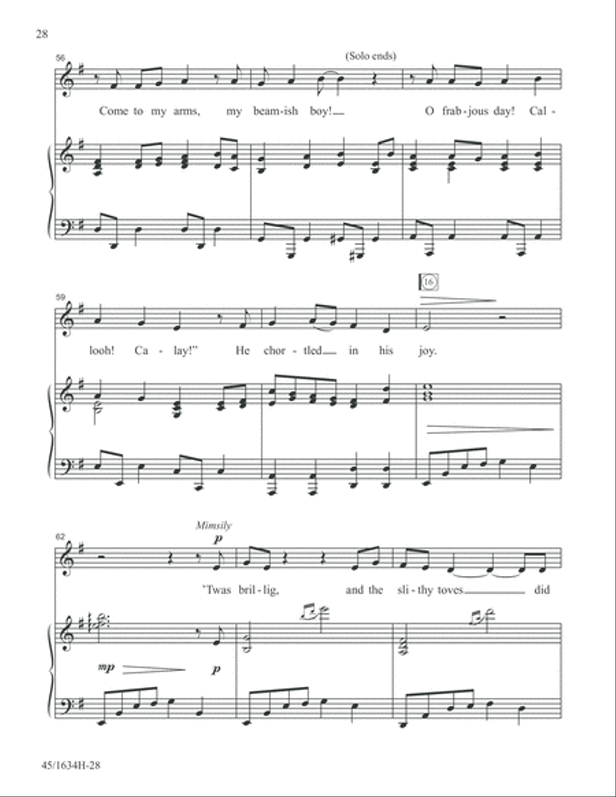 Together Together Unison Choir scores gallery preview page 28