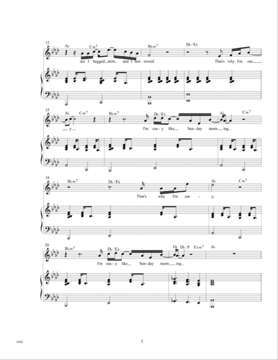 Easy Voice scores gallery preview page 4