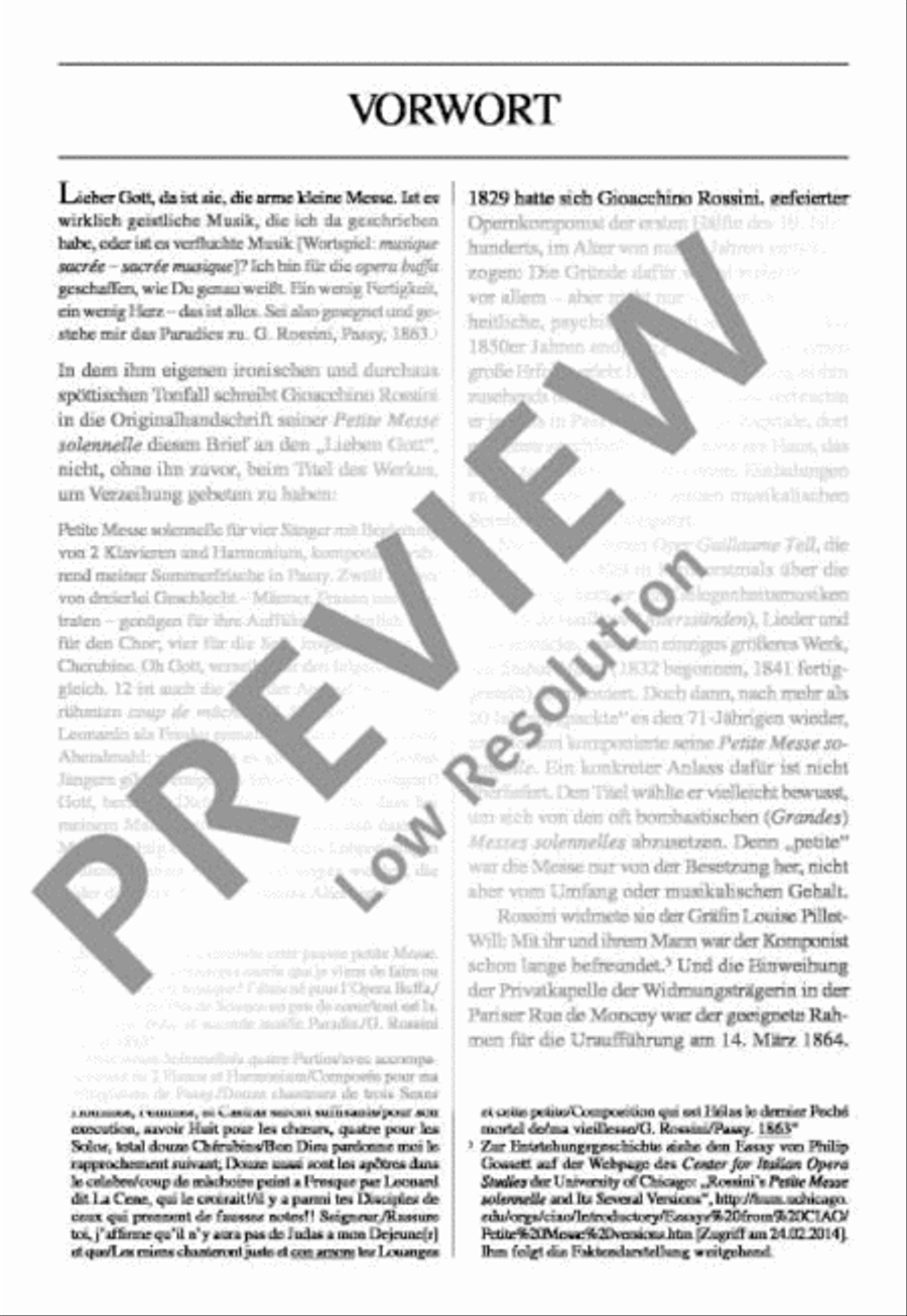 Petite Messe Solennelle Petite Messe Solennelle Choir scores gallery preview page 8