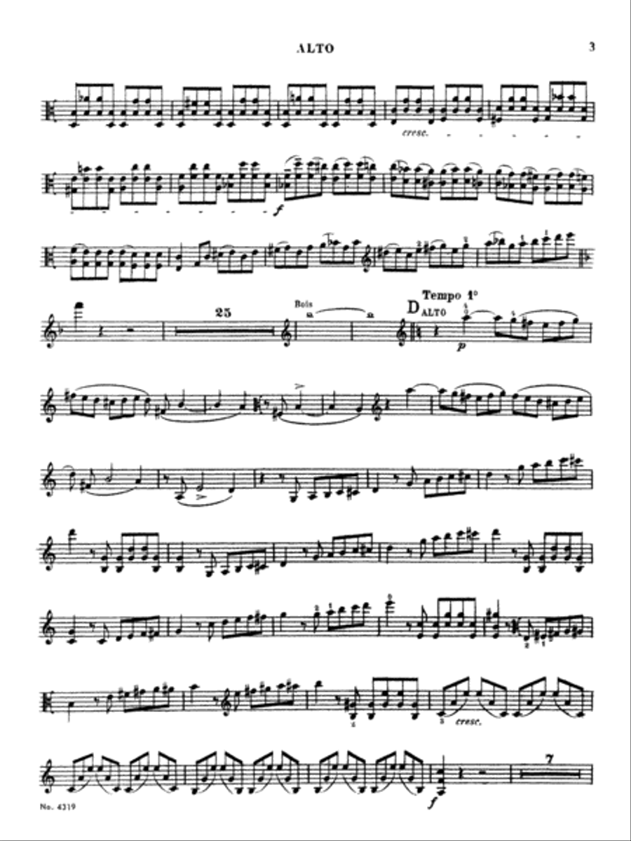 Saint-Saëns: Cello Concerto, Op. 33 (Transcribed) Viola scores gallery preview page 3