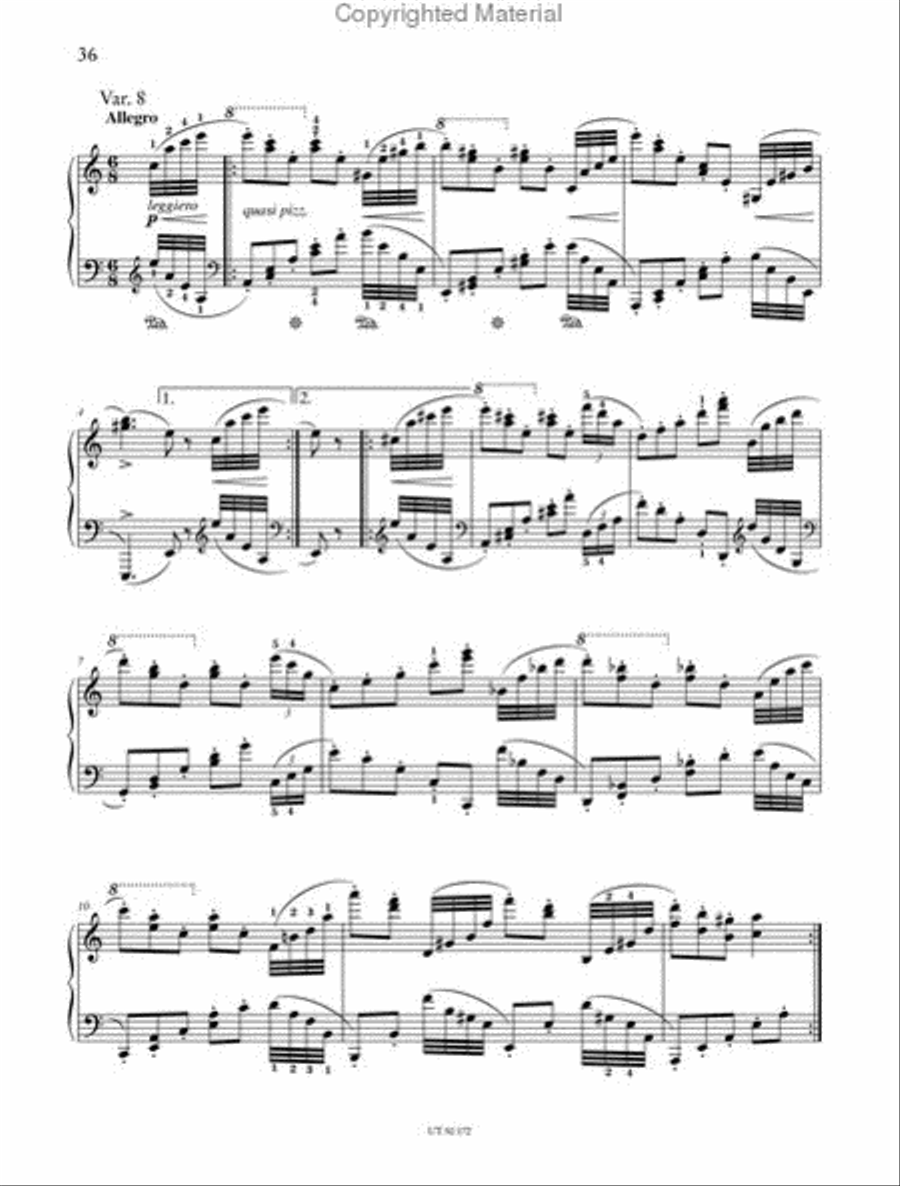Paganini Variations, Op. 35 Chamber Music scores gallery preview page 4